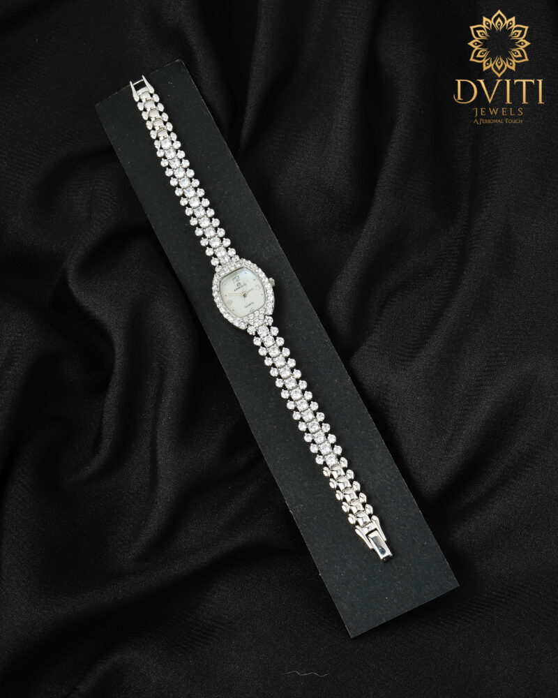 Center Tennis Bracelete watch